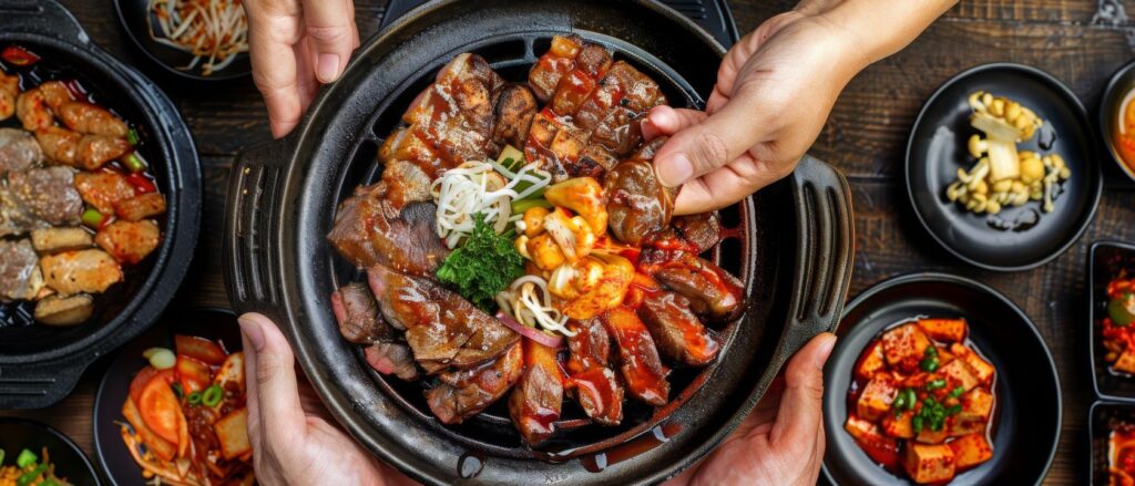 Asian meal rich in red meat as source of  vitamin B12